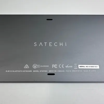 Satechi Slim X3 Bluetooth Backlit Keyboard Space Gray for Mac iPad ST-BTSX3 - Thumbnail 8