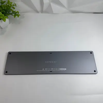 Satechi Slim X3 Bluetooth Backlit Keyboard Space Gray for Mac iPad ST-BTSX3 - Thumbnail 9