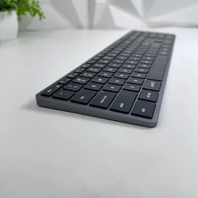 Satechi Slim X3 Bluetooth Backlit Keyboard Space Gray for Mac iPad ST-BTSX3 - Thumbnail 6