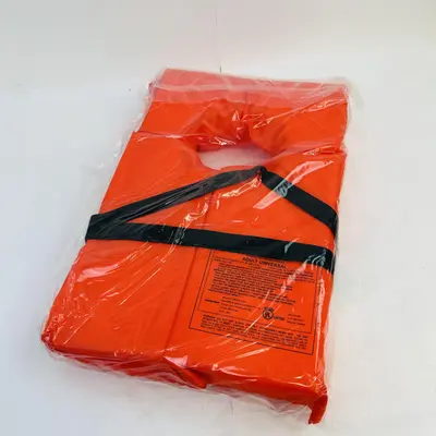 Seachoice AK1 Life Vests 4-Pack – Adult Universal Orange PFDs - Thumbnail 3