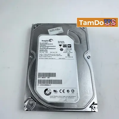 Seagate Barracuda 500GB 3.5" SATA 7.2K HDD ST500DM002 HP74 1BD142-023 613208-001 - Excellent - Real photo at TamDo.us