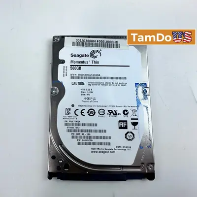 Seagate Momentus Thin 500GB 2.5" Laptop Internal HDD ST500LT012 9WS142-188 7mm - Good - Real photo at TamDo.us