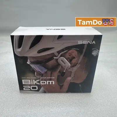 Sena BiKom 20 Ultimate Cycling Communication System, Lightweight - Single Pack - Thumbnail 1