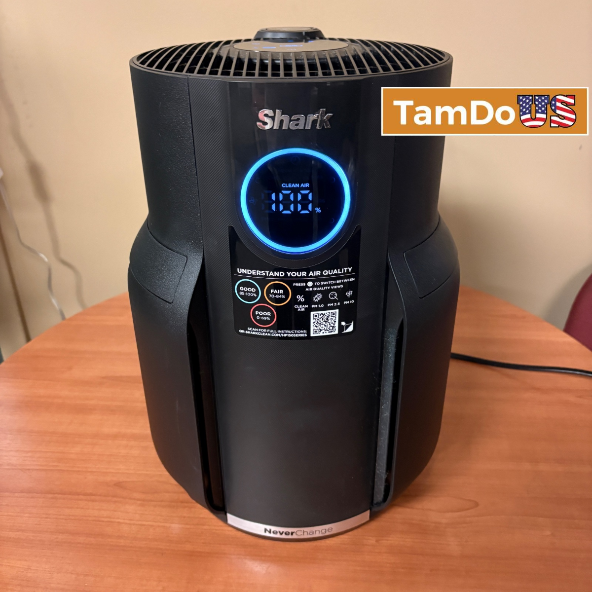 Shark NeverChange Air Purifier MAX HP152 HEPA Filter Odor Neutralizer 650 Sq Ft - Photo 1 - Real photo at TamDo.us