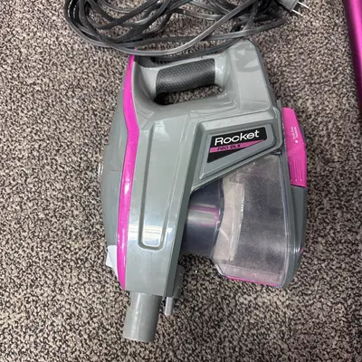 Shark Rocket Pro DLX Corded Ultra-Light Stick Vacuum HV320 Purple Attachments - Thumbnail 3