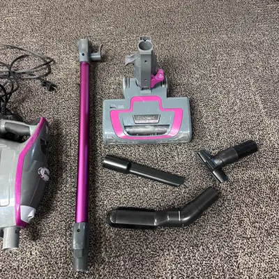 Shark Rocket Pro DLX Corded Ultra-Light Stick Vacuum HV320 Purple Attachments - Thumbnail 5
