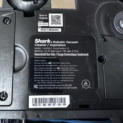 Shark RV2410WD IQ 2-in-1 Robot Vacuum & Mop with Sonic Mopping - Thumbnail 3