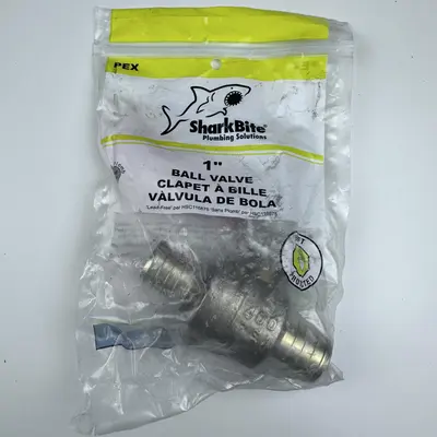 Sharkbite Plumbing Solutions 1" Ball Valve - Thumbnail 1