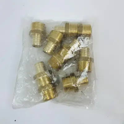 SharkBite UC140LF 1"x1" MNPT Straight Connector, Lead Free Brass, 10pcs - Thumbnail 3