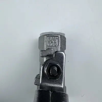 Sharpe Series 50 Stainless Steel 1/4" Ball Valve 800 CWP FOR Industrial Piping - Thumbnail 2