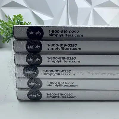 Simply Filters 14x25x1 MERV 8 Air Filter, 6-Pack - Thumbnail 4