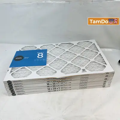 Simply Filters 16x25x1 MERV 8 Air Filter (6 Pack) - Thumbnail 6