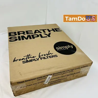Simply Filters Air Filter 20x25x1, MERV 8, 6-Pack - New - Real photo at TamDo.us