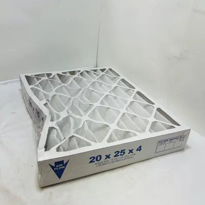 Simply Filters MERV 8 Air Filter 20x25x4, Actual 19.5x24.5x3.625, Box of 5 - Thumbnail 2