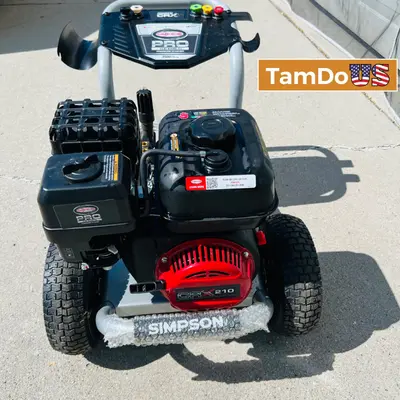 Simpson Pro Series 3500 PSI Commercial Gas Pressure Washer CRX210 - New - Real photo at TamDo.us