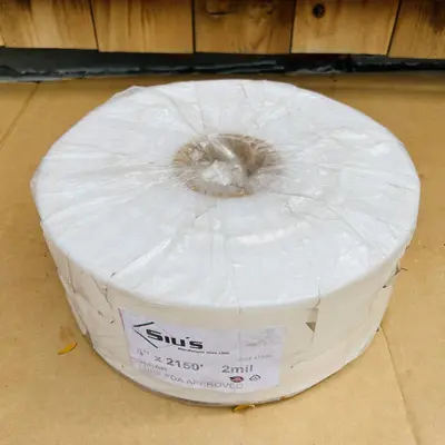 Siu’s LDPE Clear Plastic Roll 4" x 2150’ - Thumbnail 3