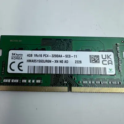 SK hynix 4GB DDR4 3200MHz PC4-3200AA SO-DIMM Laptop RAM Memory HMA851S6DJR6N-XN - Thumbnail 2