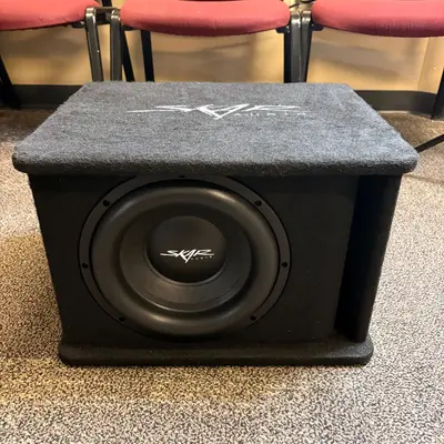 Skar Audio SDR-1X12D2 12" Subwoofer in Vented Enclosure with RP-800.1D Amp - Thumbnail 5