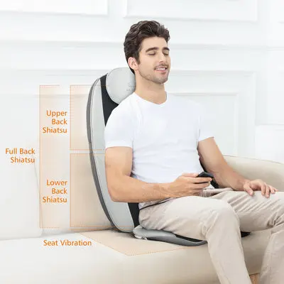 Snailax Smart App Control Shiatsu Back Massage with Heat -256H-APP - Thumbnail 9