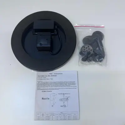 Solar Powered Submersible Water Pump – Outdoor Fountain Pond Garden Pump - New Open Box - Real photo at TamDo.us