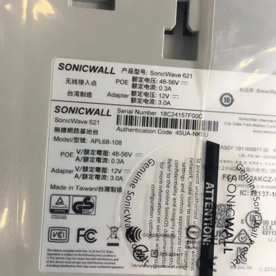 Sonicwall Sonicwave 621 WiFi Wireless Access Point - Thumbnail 5