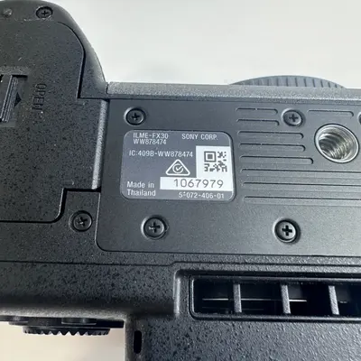 Sony Cinema Line FX30 Digital Camera Body 4K 120p ILME-FX30 Super 35 Exmor R - Thumbnail 10