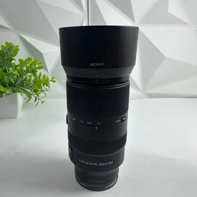 Sony E 70-350mm f/4.5-6.3 G OSS Telephoto Zoom Lens SEL70350G APS-C E-Mount - Thumbnail 2