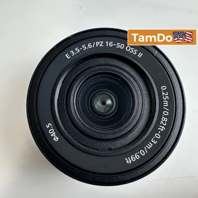Sony E PZ 16-50mm f/3.5-5.6 OSS II Lens FOR Sony E-Mount APS-C SELP16502 - Thumbnail 1