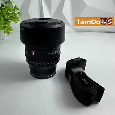Sony FE 35mm F1.4 GM Full-Frame E-Mount Lens (SEL35F14GM) - New Open Box - Real photo at TamDo.us