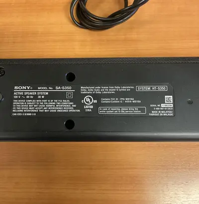 Sony HT-S350 2.1 Channel Soundbar - Thumbnail 5