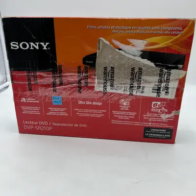 Sony Progressive Scan Ultra Slim DVD Player DVP-SR210P - Thumbnail 9