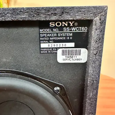 Sony SS-WCT60 Subwoofer Speaker System Replacement Unit 8 Ohm - Thumbnail 8