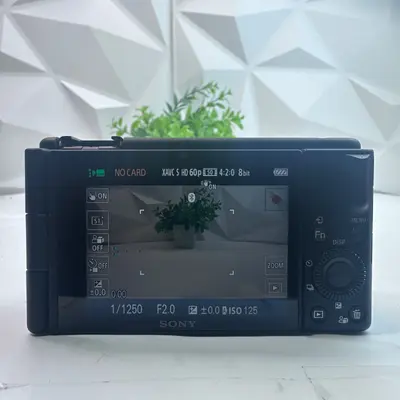 Sony ZV-1F Vlogging Camera + Case + ZeeTech Bundle Black - Thumbnail 10