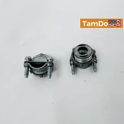 Southwire 3/8" Combination Cable Connector 2-Screw Clamp Type (100EA) - Thumbnail 1