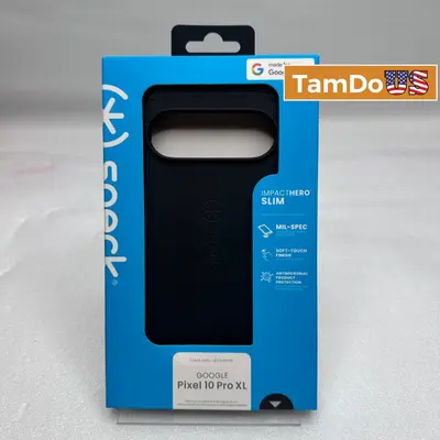 Speck ImpactHero Slim Case for Google Pixel 10 Pro XL Black Cover - Thumbnail 1