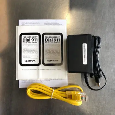 Spectrum ET2251 DOCSIS 3.1 eMTA Cable Modem Technicolor 2.5G Port Charter - Thumbnail 5