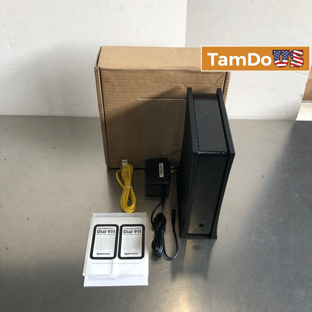 Spectrum ET2251 DOCSIS 3.1 eMTA Cable Modem Technicolor 2.5G Port Charter - Photo 1 - Real photo at TamDo.us