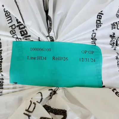 Speed Pack SP19x5W Gusseted Centerfold Roll White Packaging Film 19" x 1800ft - Thumbnail 2