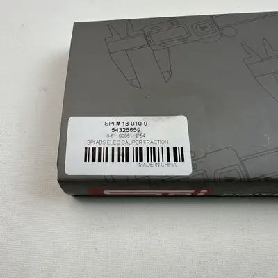 SPI 18-010-9 6" Digital Caliper 0.0005" Resolution IP54 with Case & Battery - Thumbnail 6