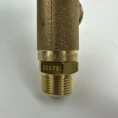 Spraying Systems Brass Control Valve, 300 PSI, 3/4" NPT x 1/2" Side Port - Thumbnail 8
