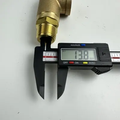 Spraying Systems Brass Control Valve, 300 PSI, 3/4" NPT x 1/2" Side Port - Thumbnail 7