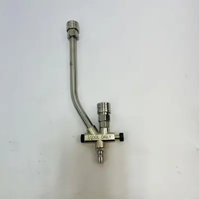 Stainless Quick Connect Valve Assembly for Pneumatic Air Tool Systems - Thumbnail 2