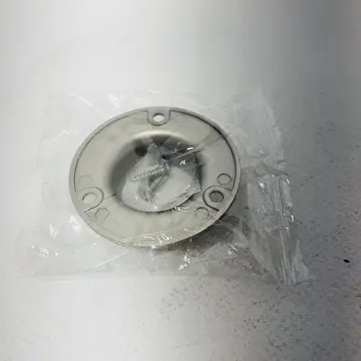 Stainless Steel Balustrade Round Handrail Base Flange (Lot of 2) - Thumbnail 3