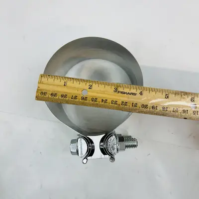 Stainless Steel Exhaust Clamp, Universal Car Pipe Clamp Set - Thumbnail 4