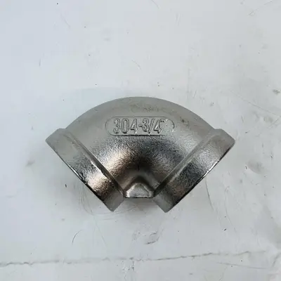 Stainless Steel Pipe Fittings – Elbow 304 3/4", Tee 3/4", Elbow SP-114-150 - Thumbnail 2