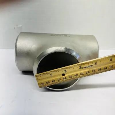 Stainless Steel Pipe Tee Seamless - Thumbnail 8