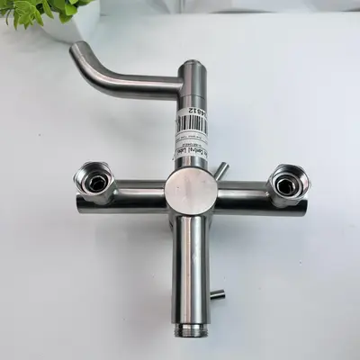 Stainless Steel Wall Mount Bathtub Faucet Mixer Valve – Brushed Finish - Thumbnail 6