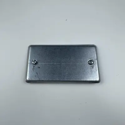 STEEL CITY 1-GANG HANDY BOX COVER 58C1-25R FLAT 1/4" RAISED - Thumbnail 2
