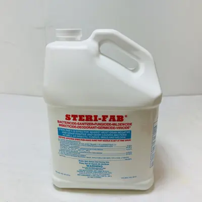 Lot of 6 Steri-Fab Professional Disinfectant & Insecticide 1 Gallon - Thumbnail 5