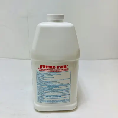 Lot of 6 Steri-Fab Professional Disinfectant & Insecticide 1 Gallon - Thumbnail 4